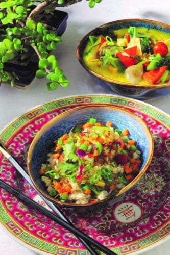 Balinese Curry Bowl with Barnyard Millet