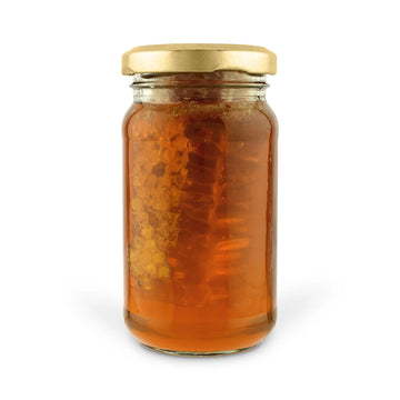 Chunk Honey | Raw, Unfiltered Honey with Honeycomb | 100% Pure & Natural