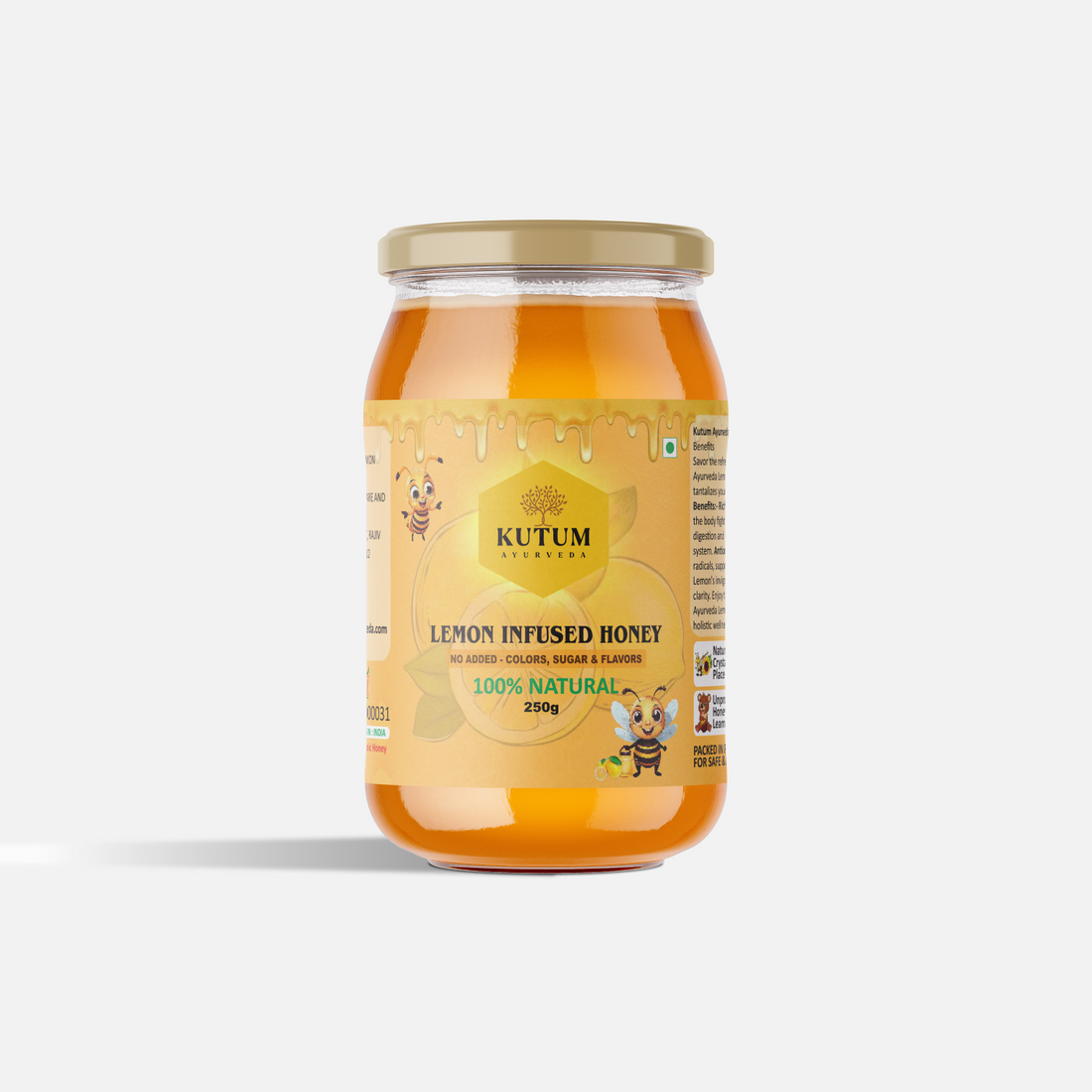 Lemon Infused Honey