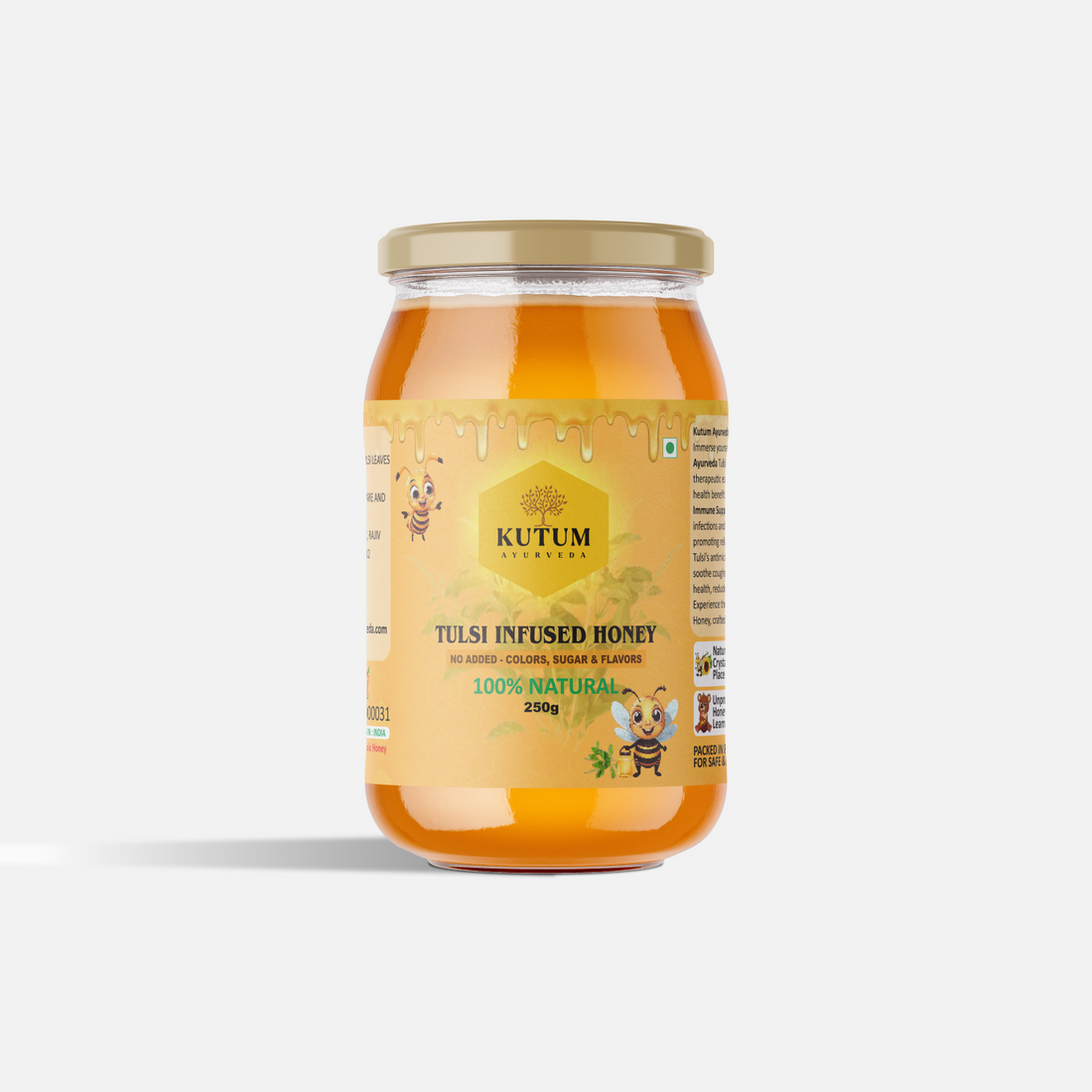 Tulsi Infused Honey