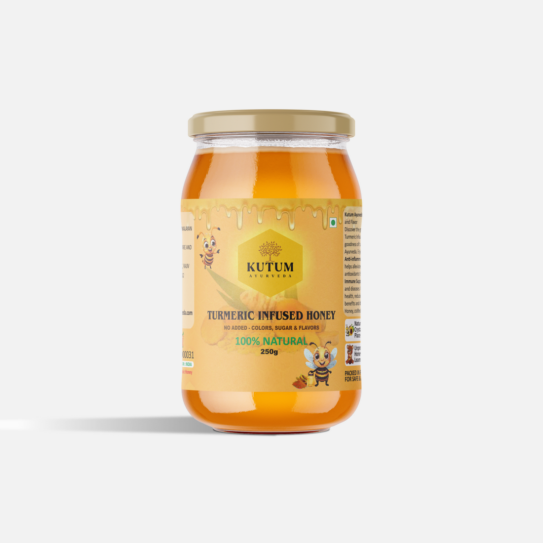 Turmeric Infused Honey