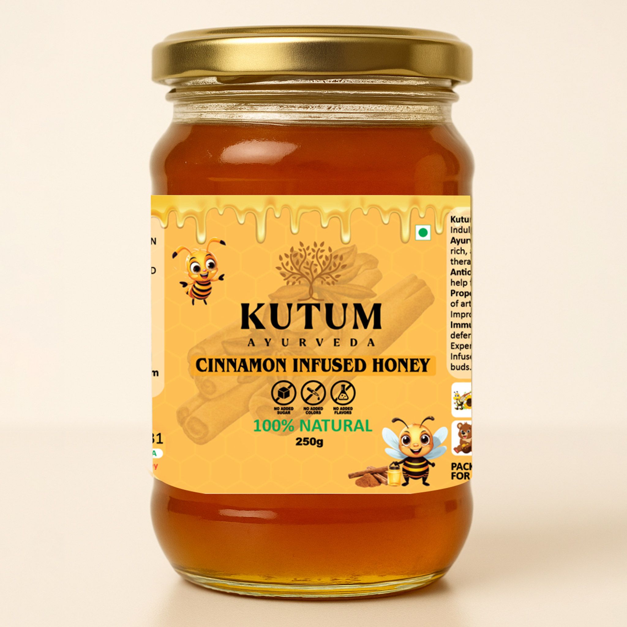 Cinnamon Infused Honey