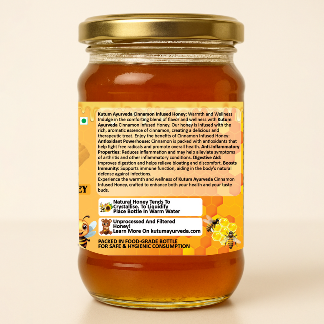 Cinnamon Infused Honey