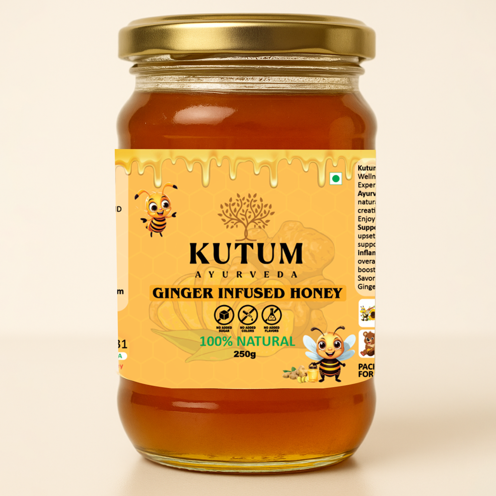 Ginger Infused Honey