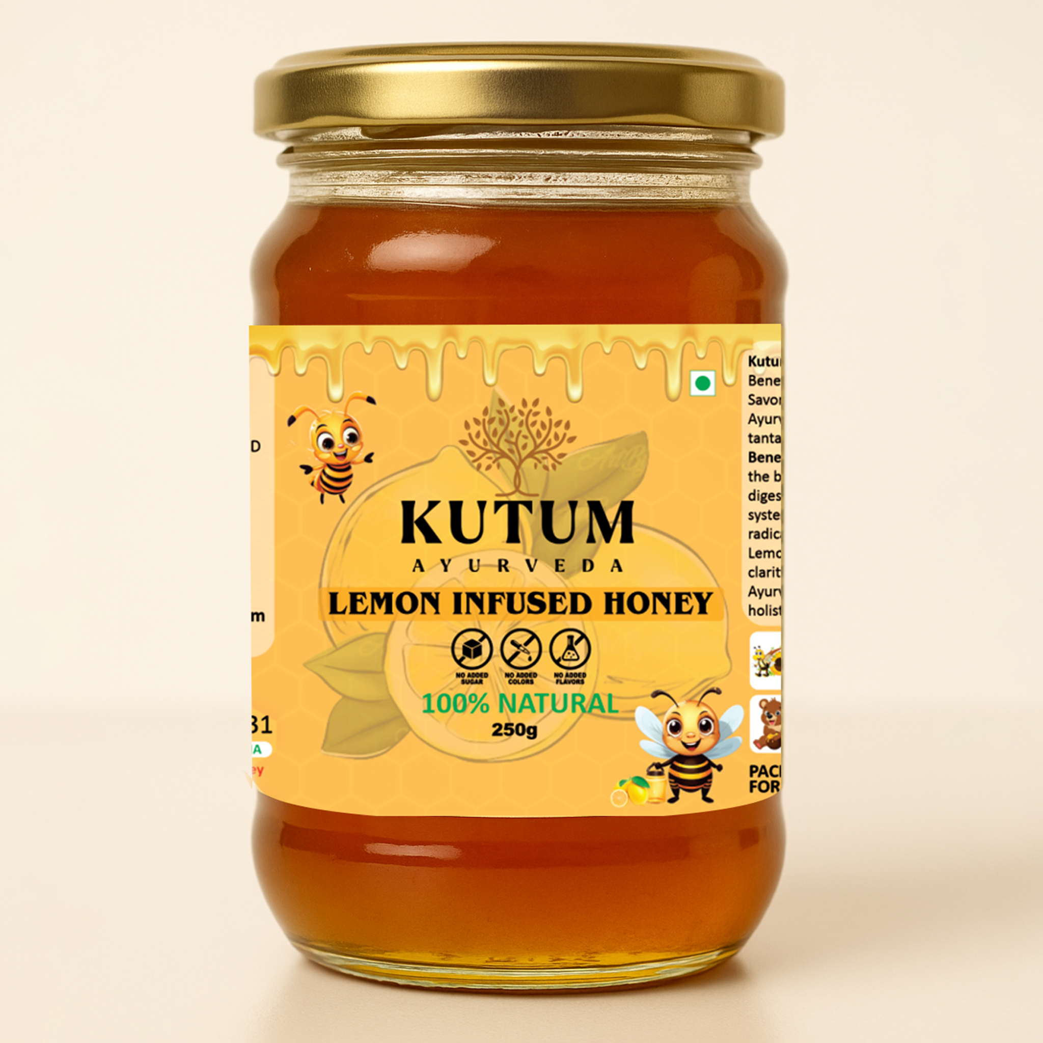 Lemon Infused Honey
