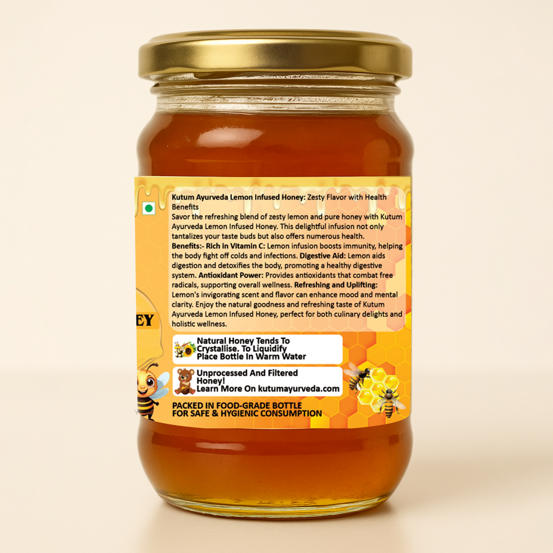 Lemon Infused Honey