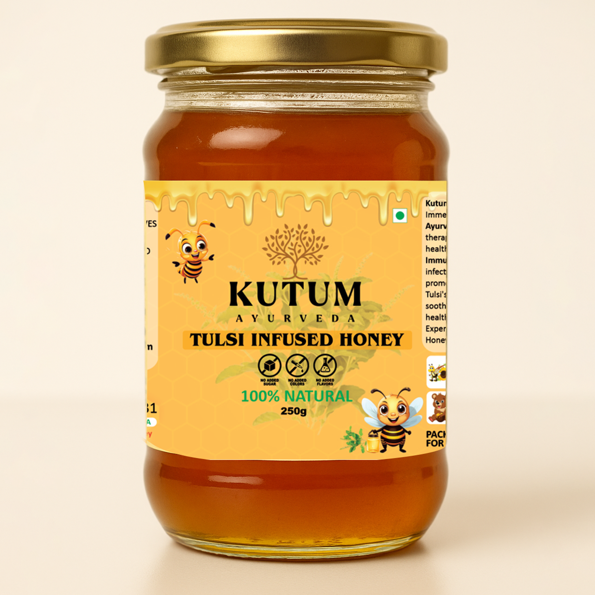 Tulsi Infused Honey