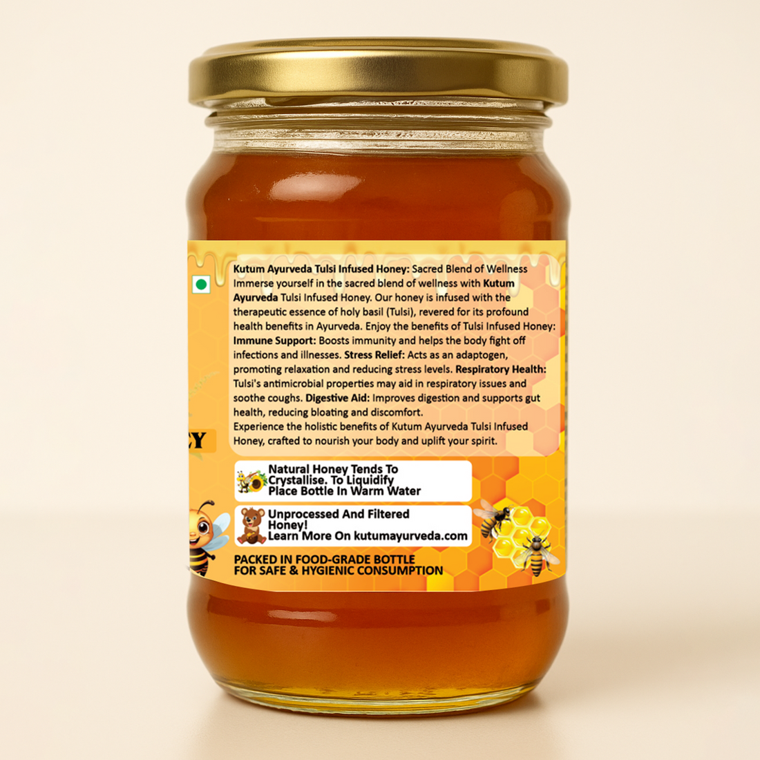 Tulsi Infused Honey