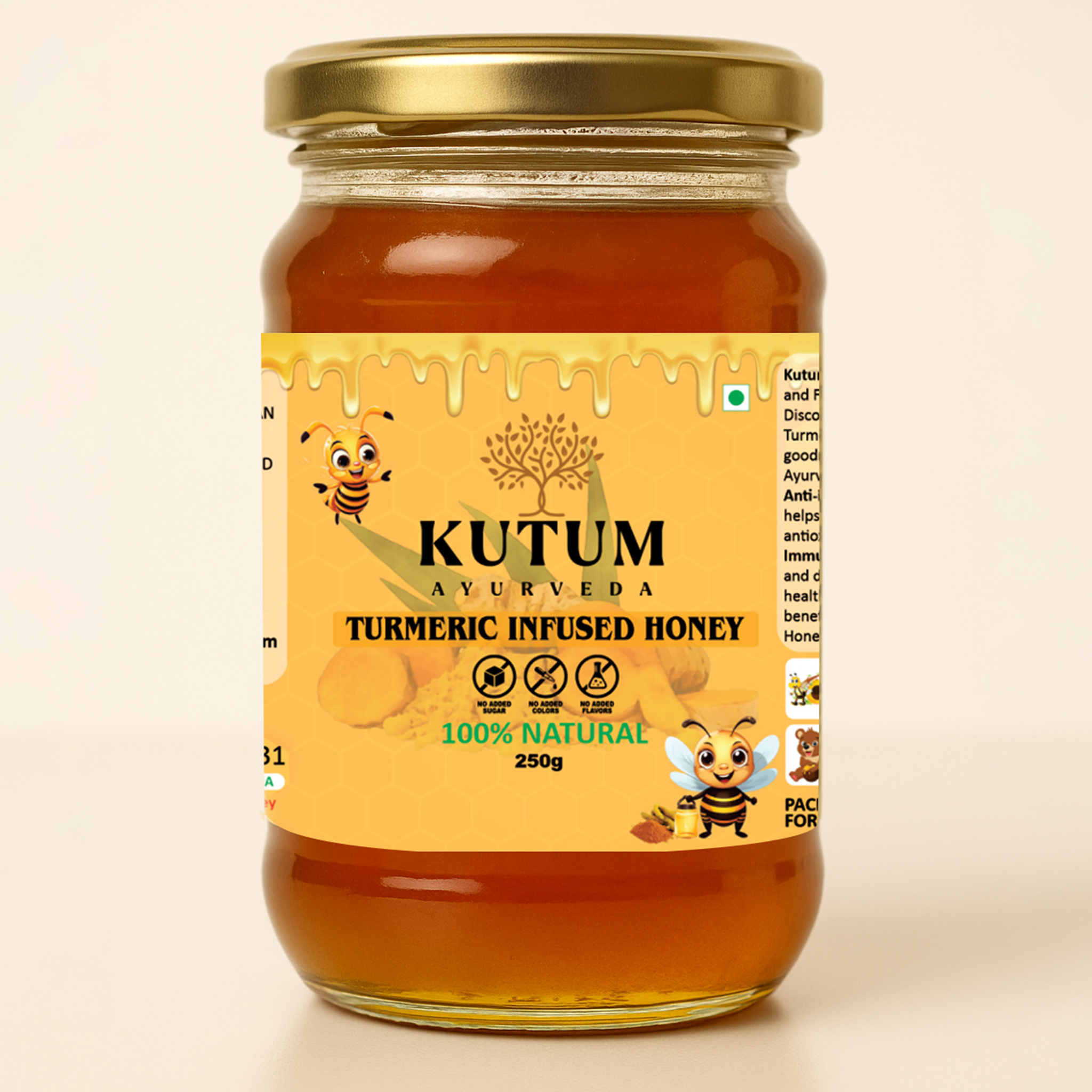 Turmeric Infused Honey