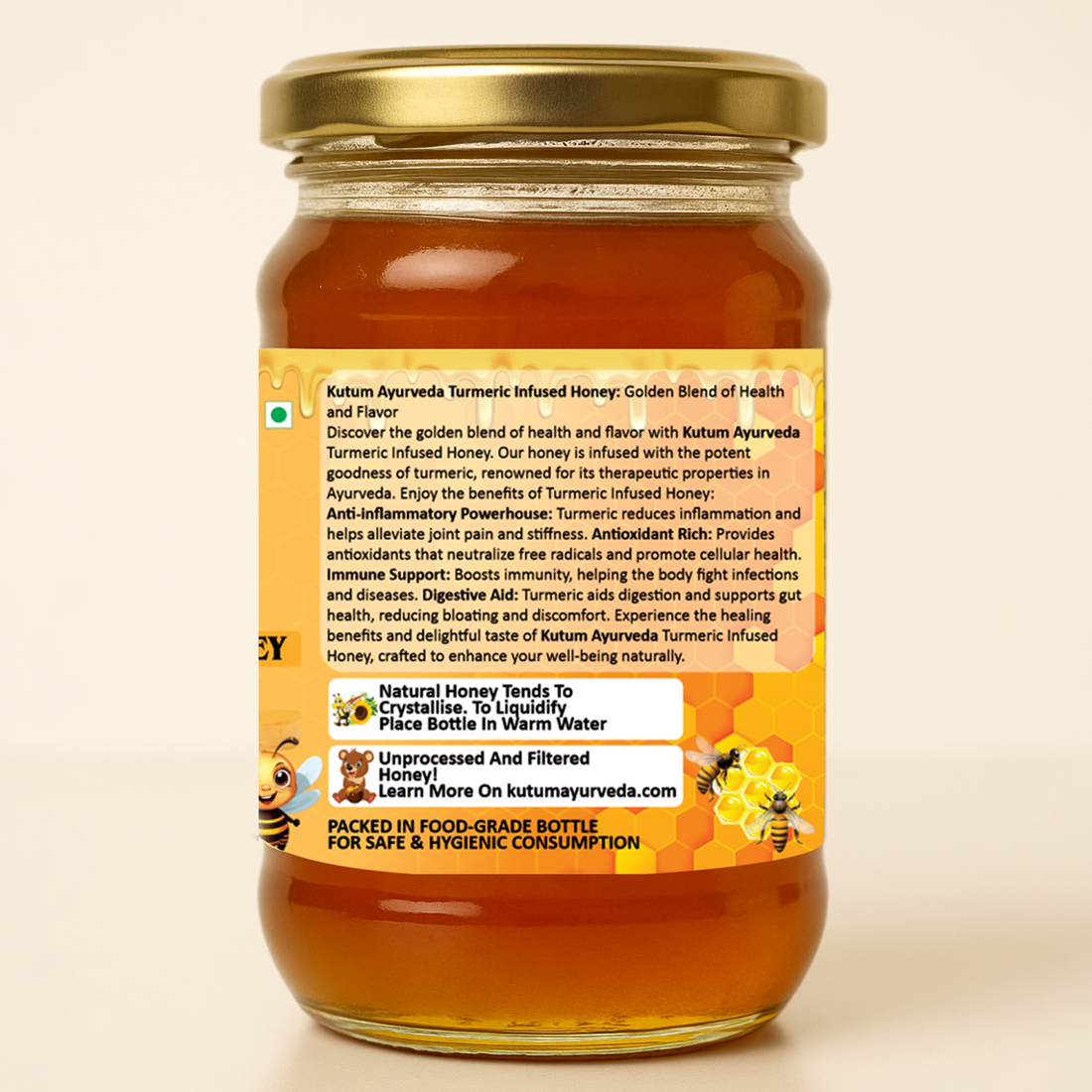 Turmeric Infused Honey